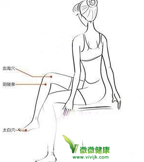 怎么减大腿赘肉 穴位按摩手法快速瘦大腿