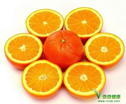 橙子是女人排毒养颜良方